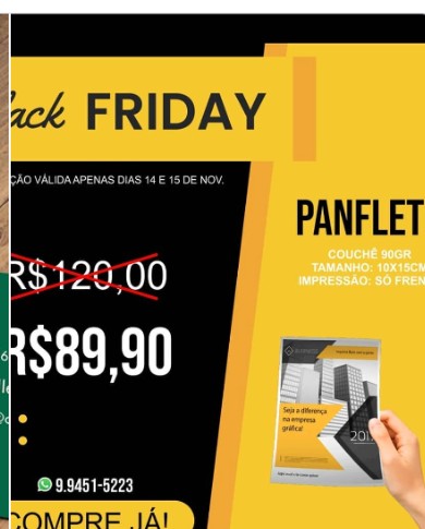 Painel promocional